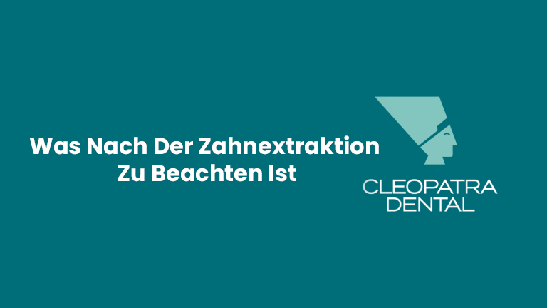 Was Nach Der Zahnextraktion Zu Beachten Ist